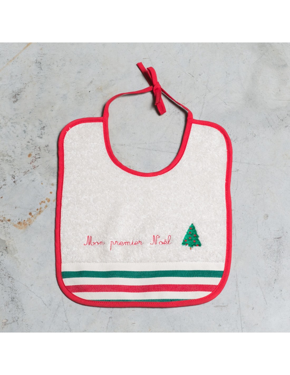 Bavoir Bebe Enfant Eponge Ecru Basque Euskal 1er Noel Bavoir Bebe Enfant Eponge Ecru Basque Euskal 1er Noel