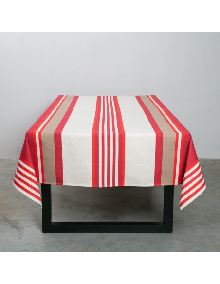 Coated tablecloth