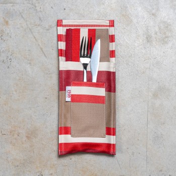Napkin and cutlery holder