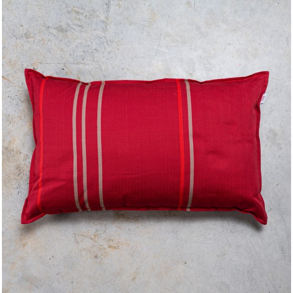 Housse de coussin rectangulaire coton