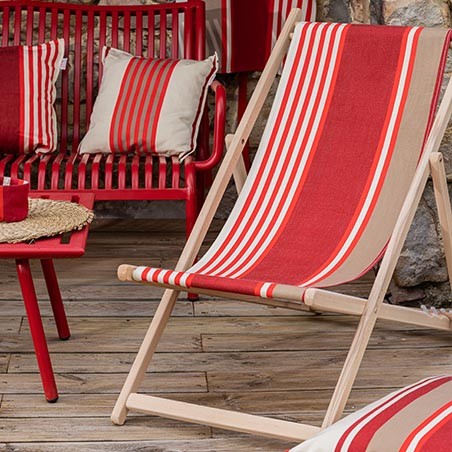Complete outdoor - full sun deckchair
